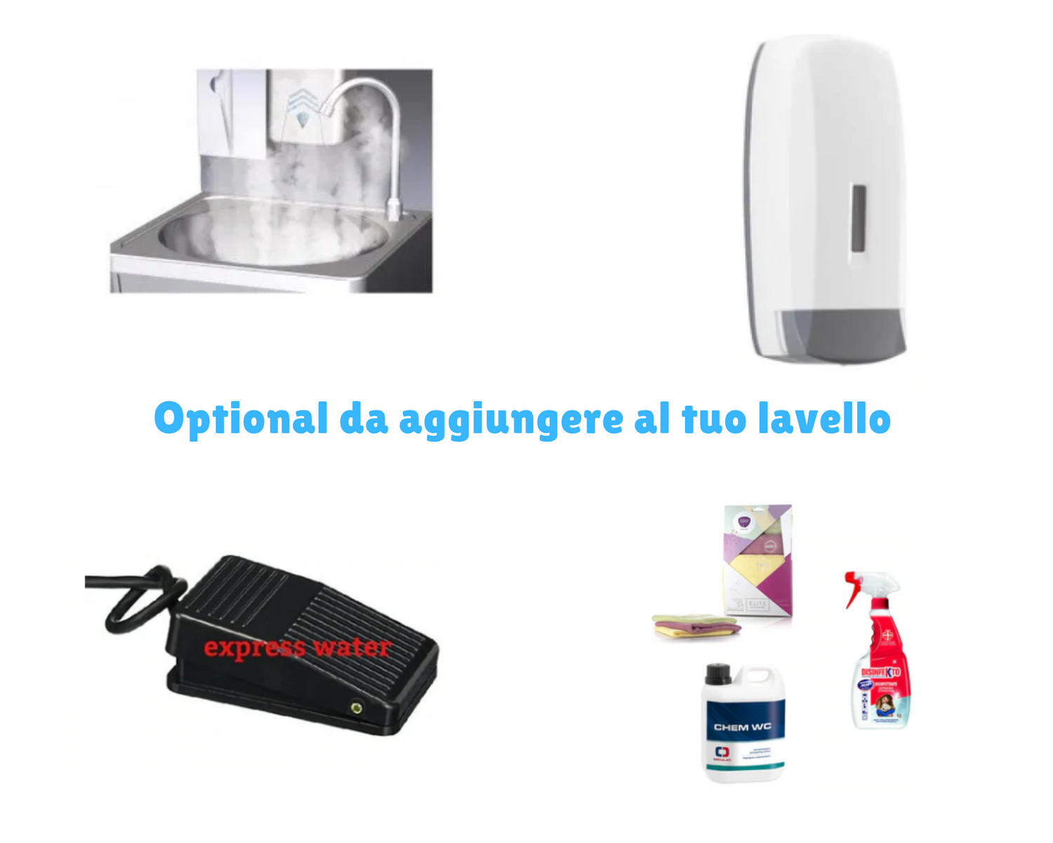 Optional da aggiungere al tuo lavello Autonomo