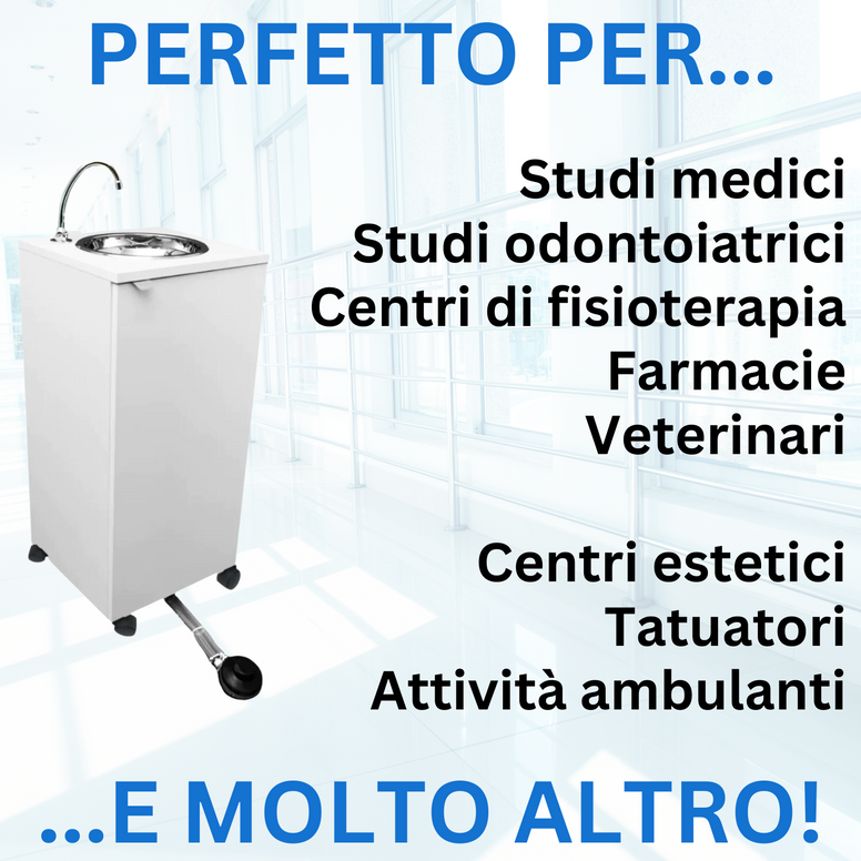 Autonomous sink Mod. Basic white