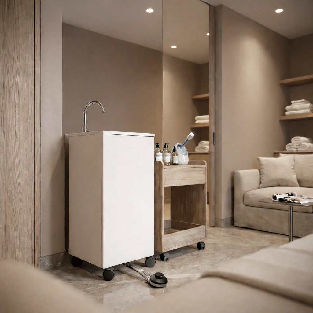 Lavello Autonomo Basic Bianco