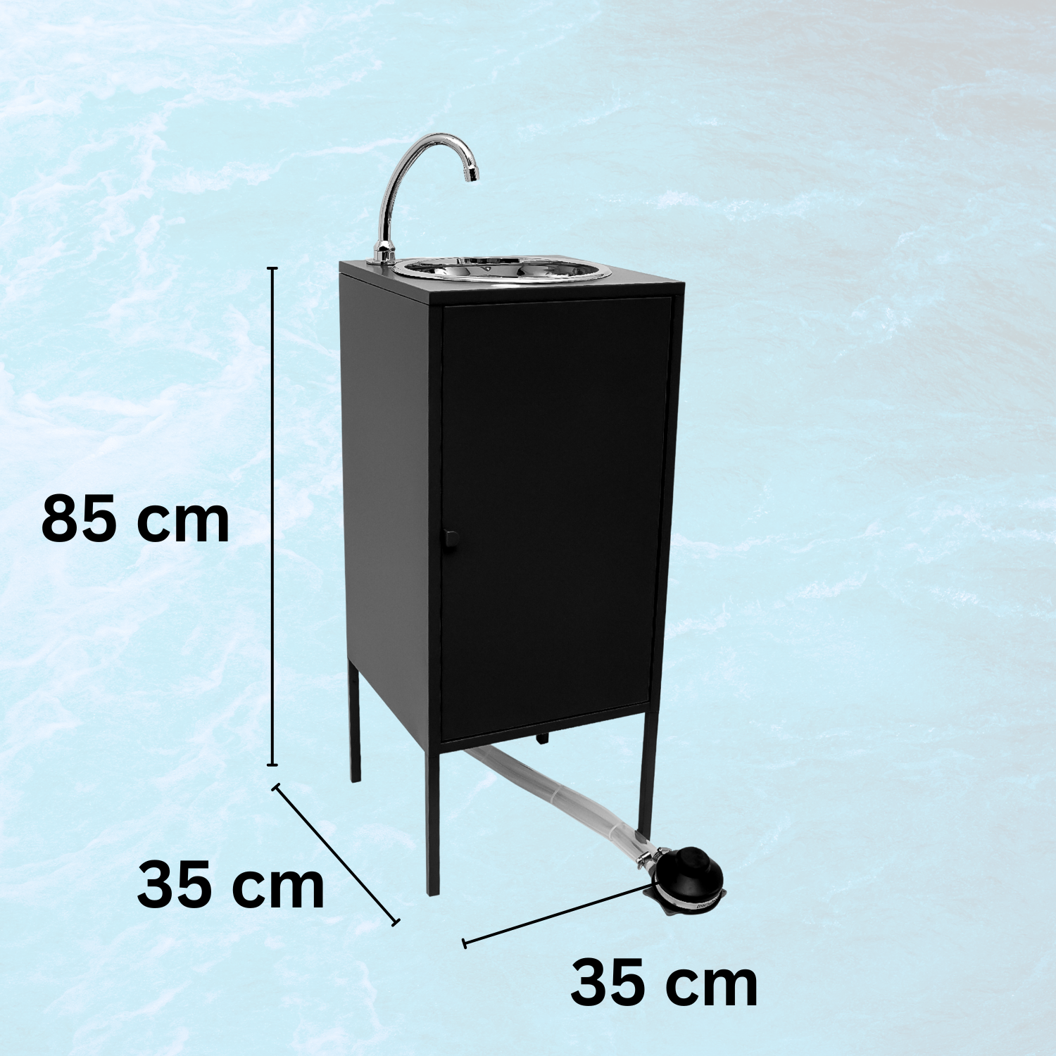 Lavello Autonomo Noir