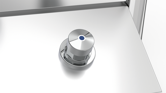 Column sink without accessories