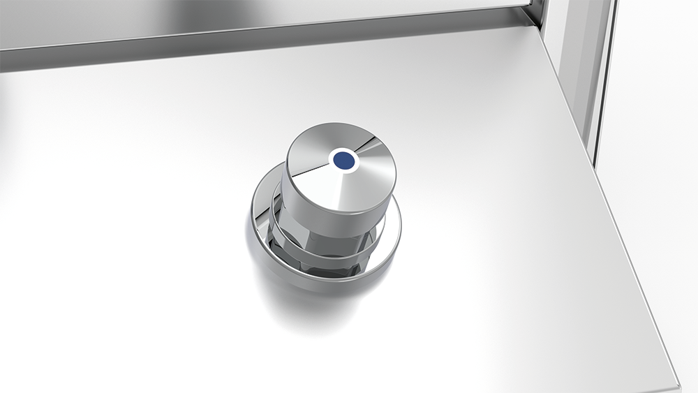 Column sink without accessories