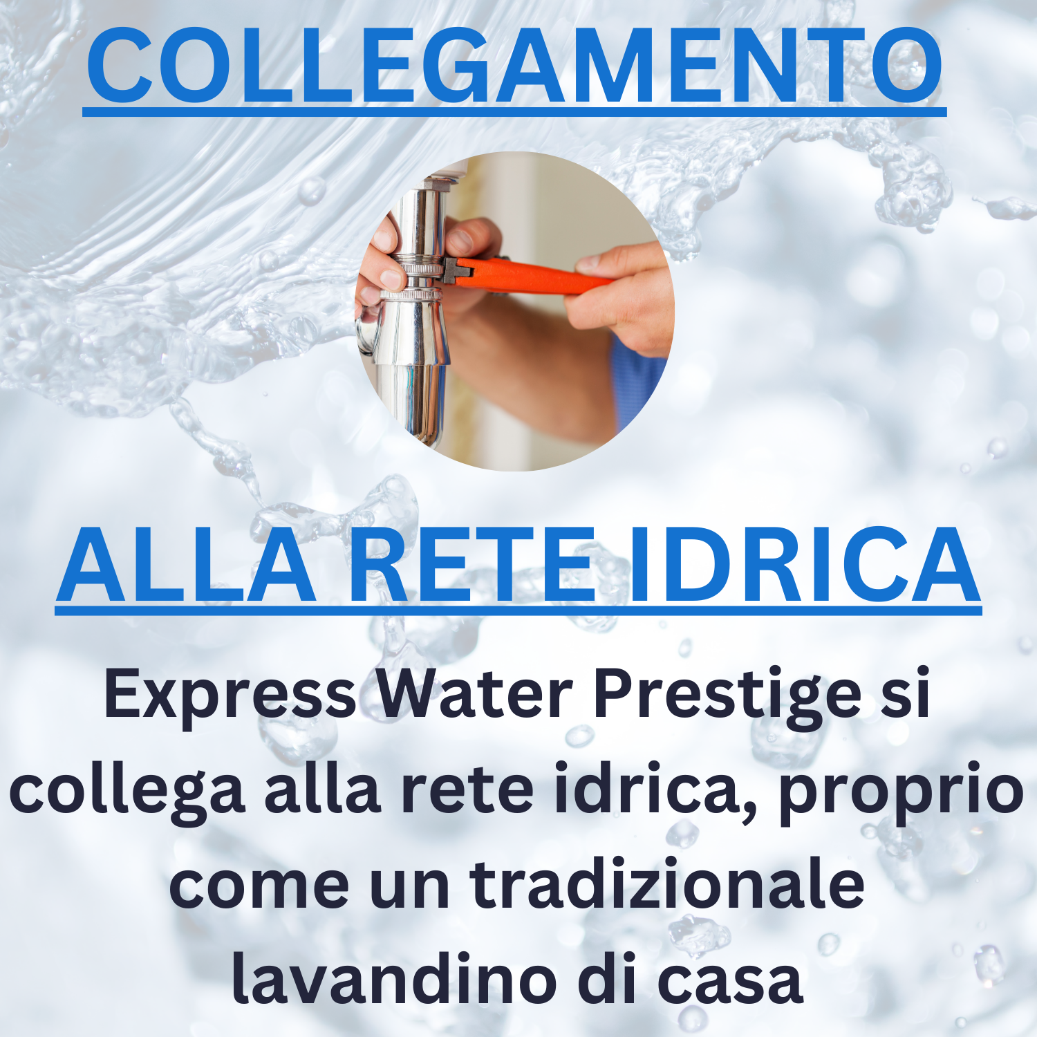 Lavello Prestige con accessori  * (non autonomo)