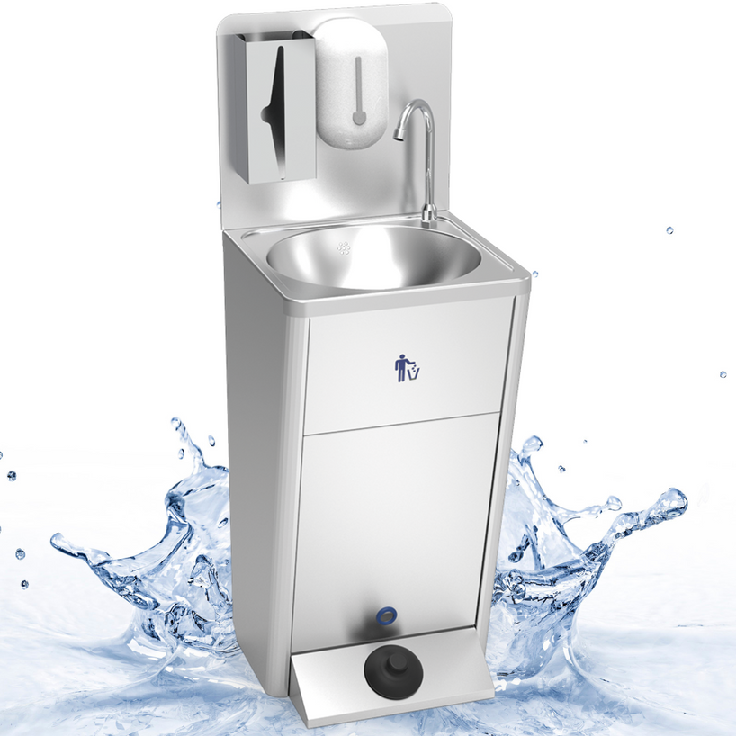 Autonomous sink Mod. Silver plus