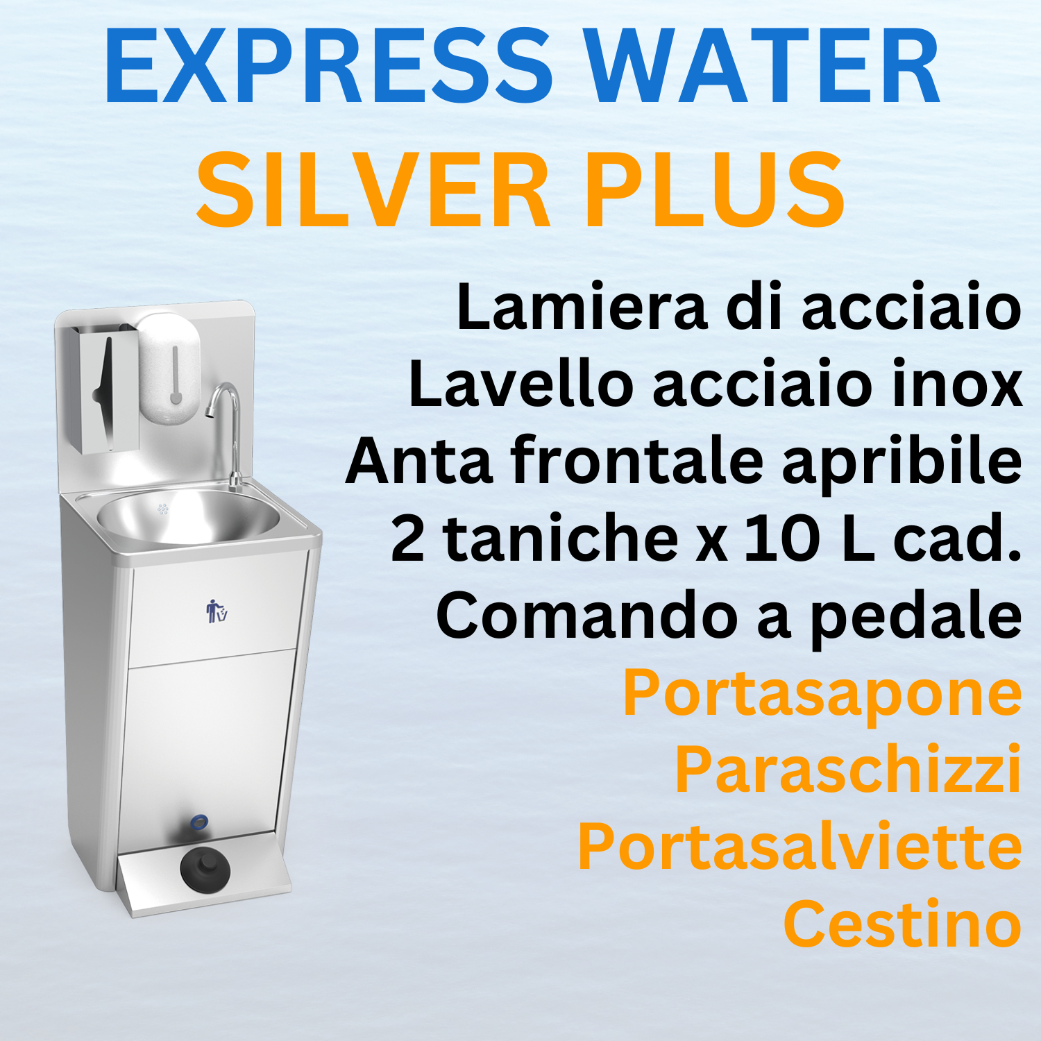 Lavello Autonomo Silver Plus