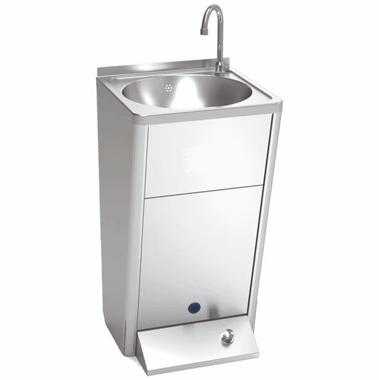 Column sink without accessories