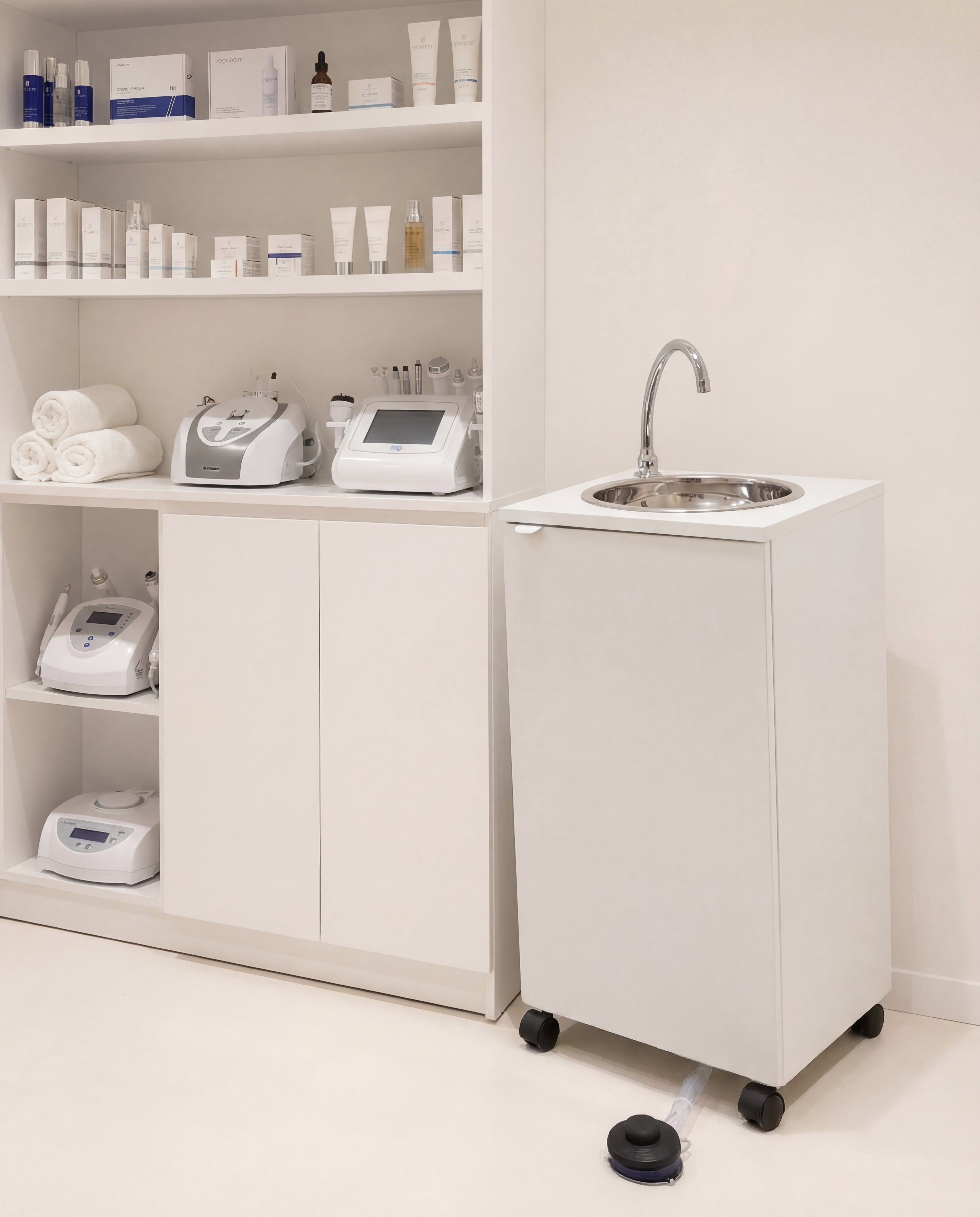 Lavello Autonomo Basic Bianco