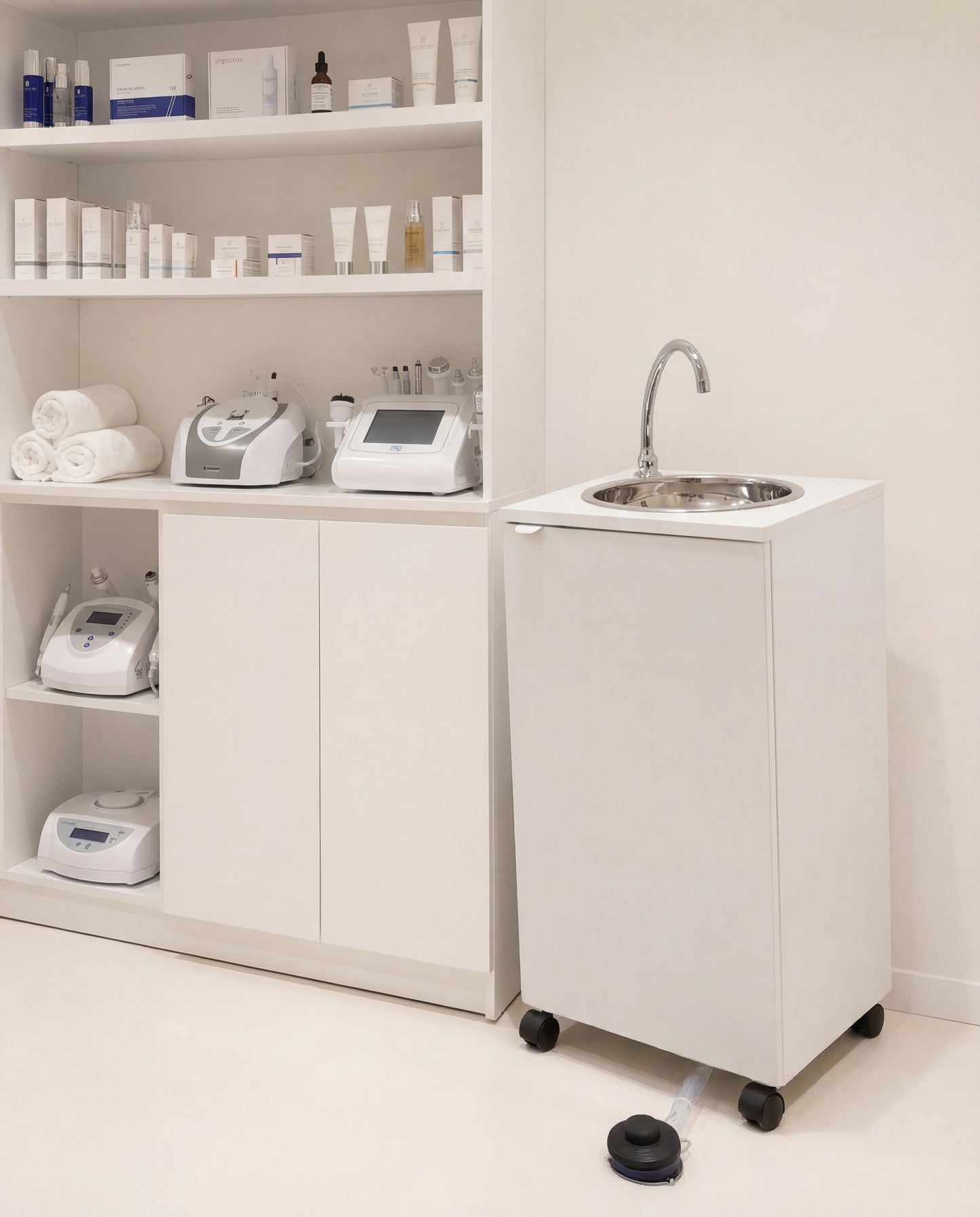 Lavello Autonomo Basic Bianco