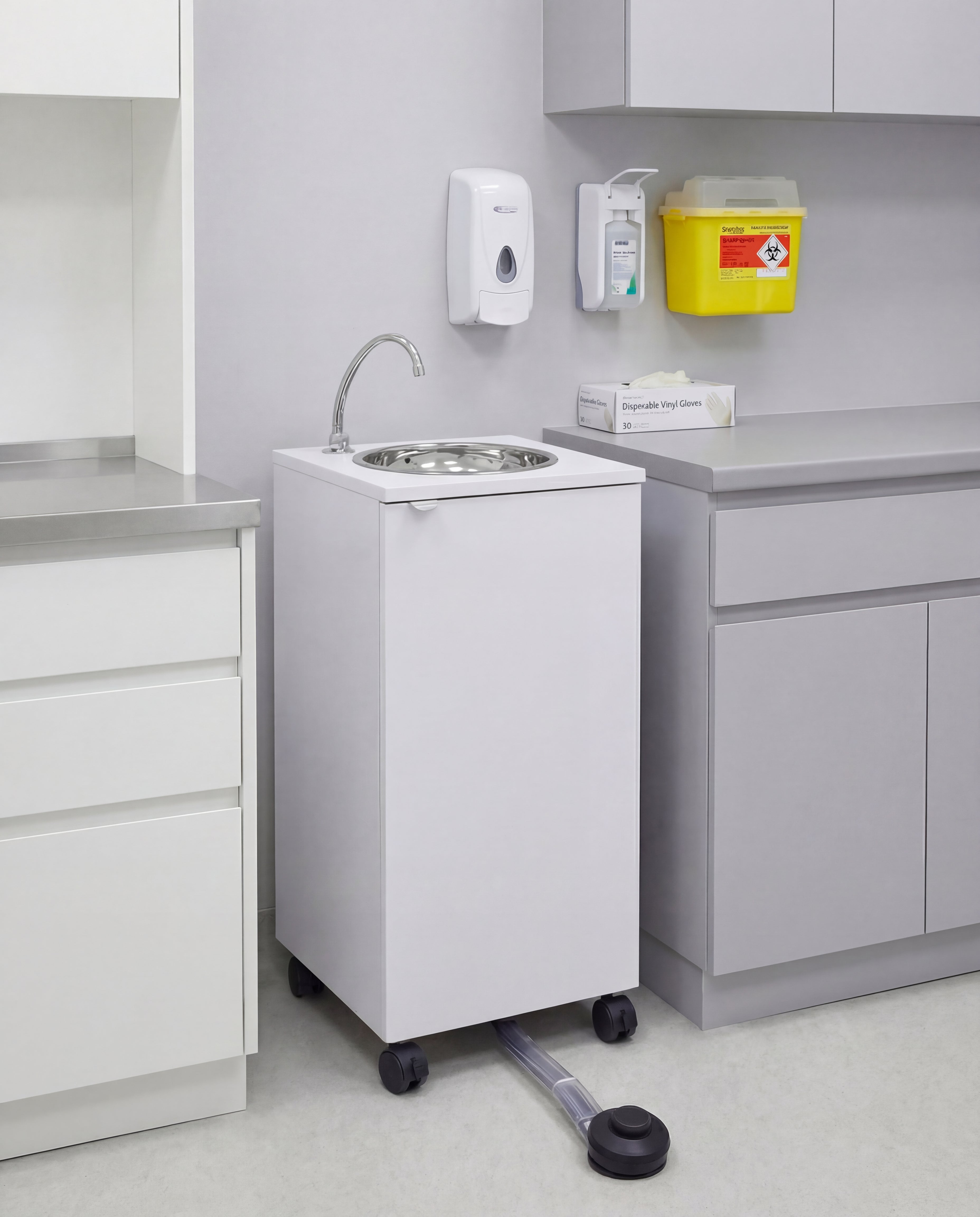 Lavello Autonomo Basic Bianco