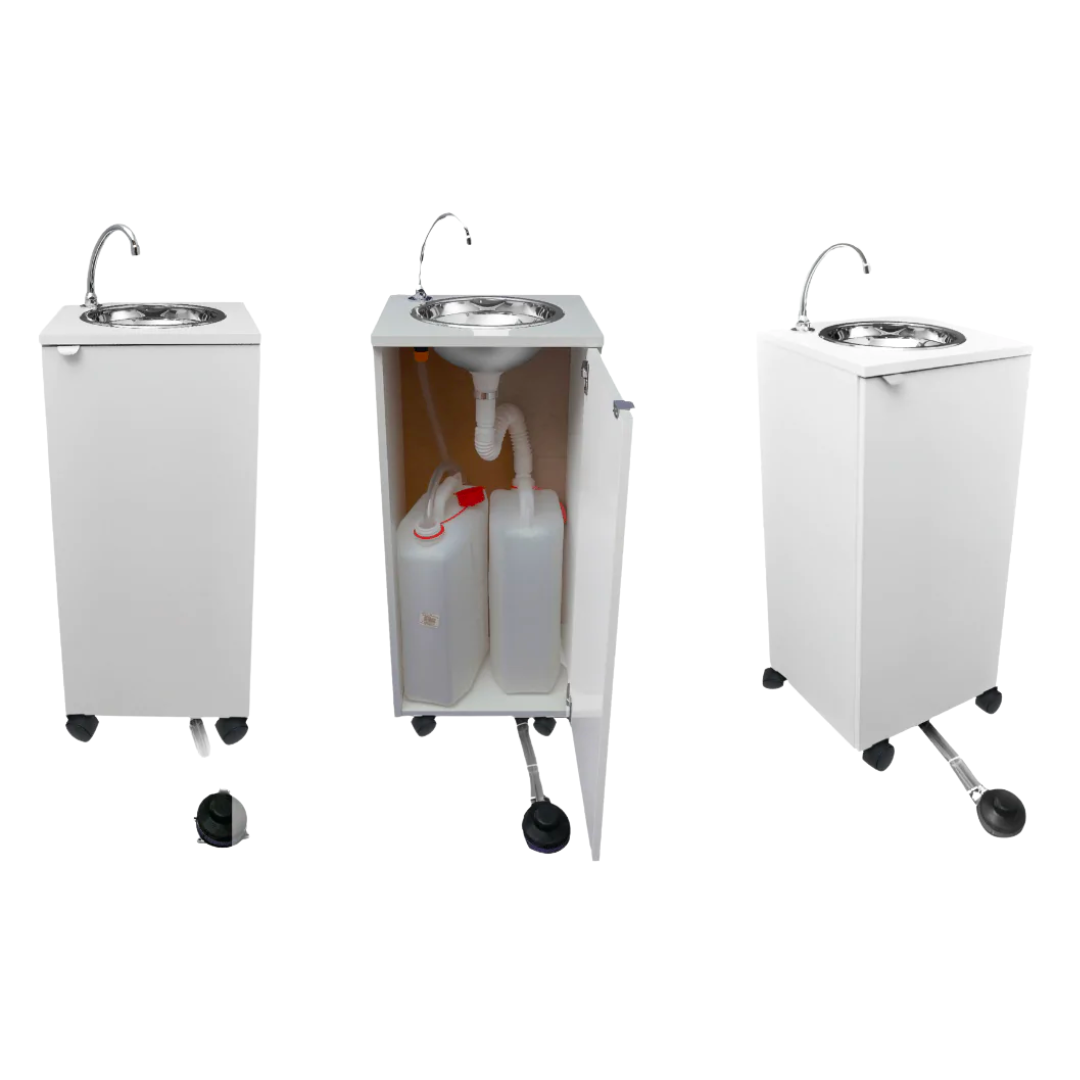 LAVELLO PORTATILE AUTONOMO INDIPENDENTE A PEDALE IN ACCIAIO INOX | UK LAVELLO PORTATILE AUTONOMO INDIPENDENTE A PEDALE IN ACCIAIO INOX | UK